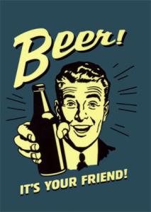 reden om bier te drinken
